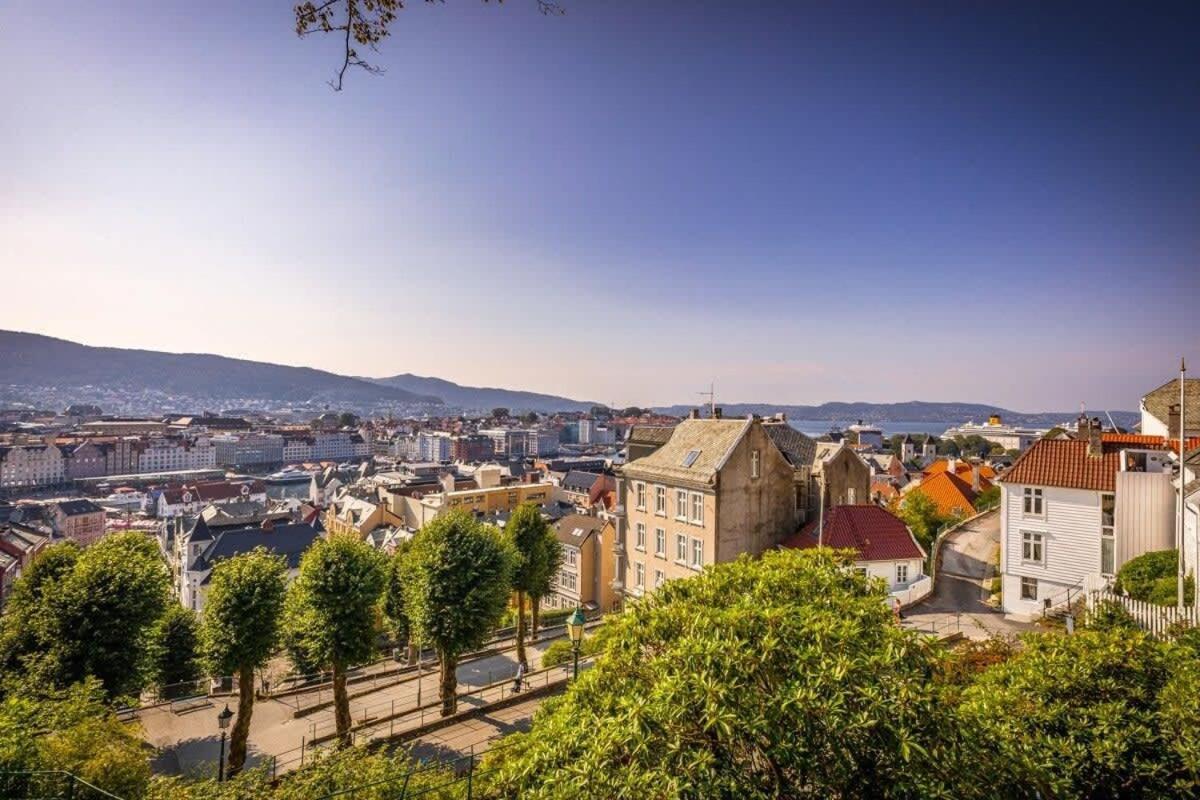 Dinbnb Apartments I 350M To Bryggen I Renovated 2023 I Quiet Top Apart Bergen Exterior photo